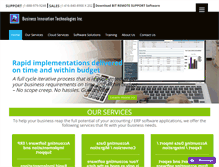 Tablet Screenshot of businnovatech.com